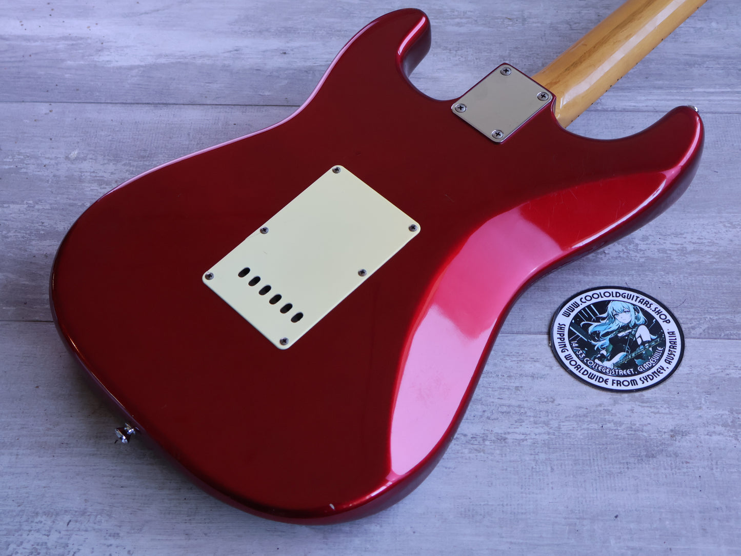 1980's Riverhead (by Headway Japan) HH Superstrat (Candy Apple Red)
