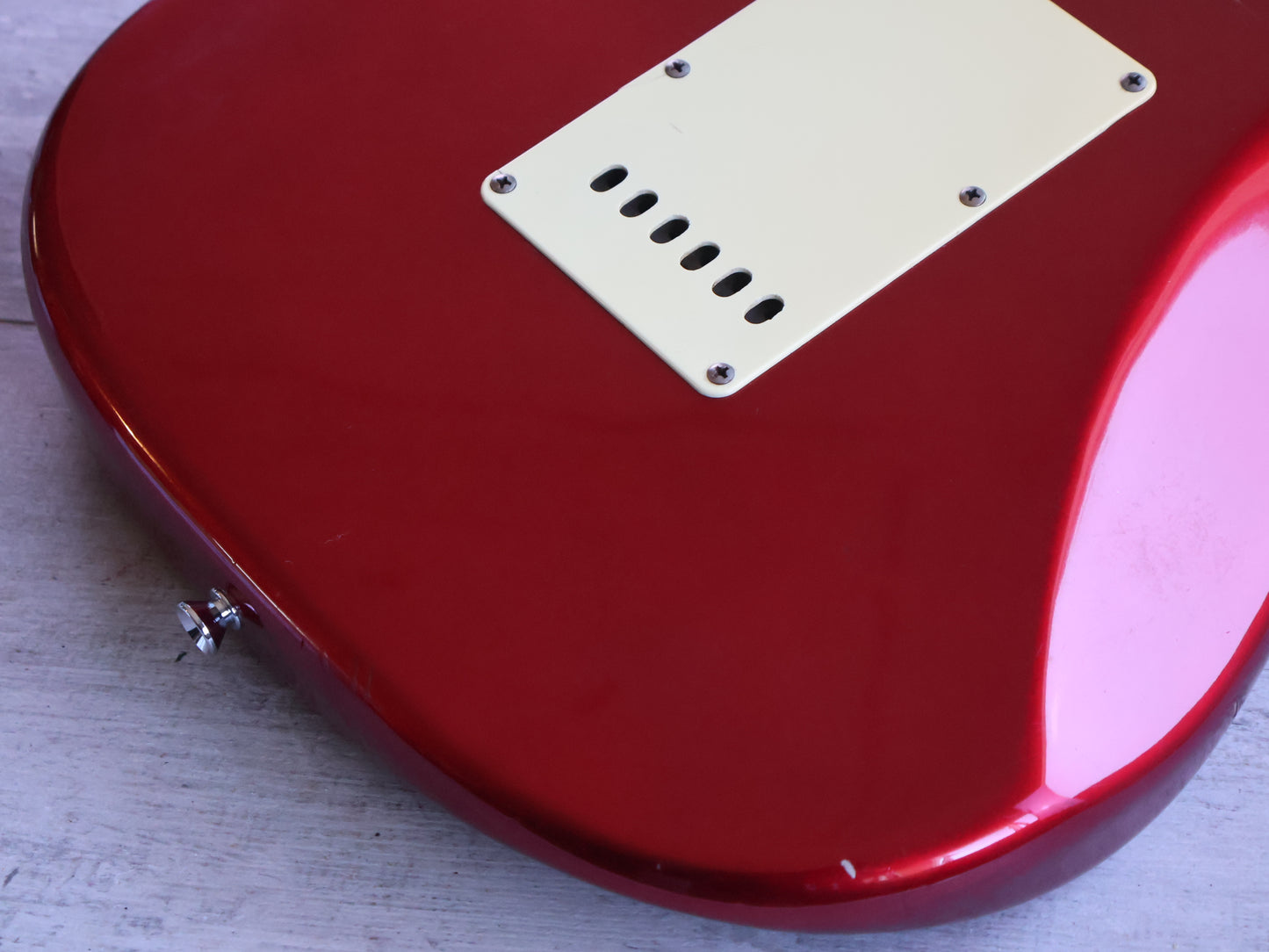 1980's Riverhead (by Headway Japan) HH Superstrat (Candy Apple Red)