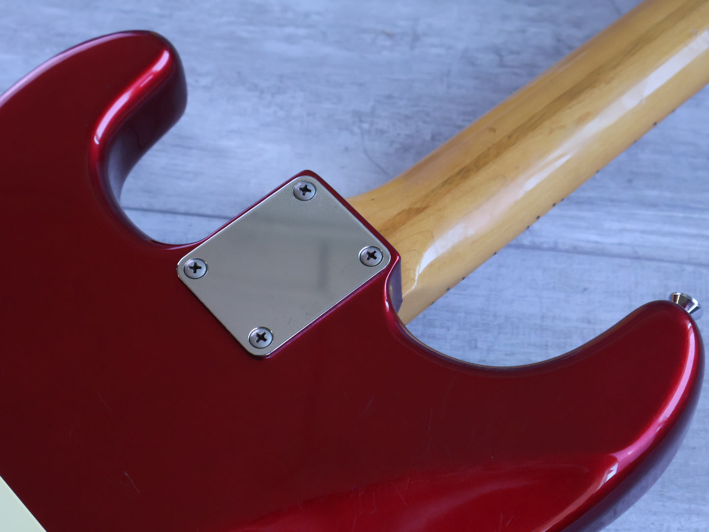 1980's Riverhead (by Headway Japan) HH Superstrat (Candy Apple Red)