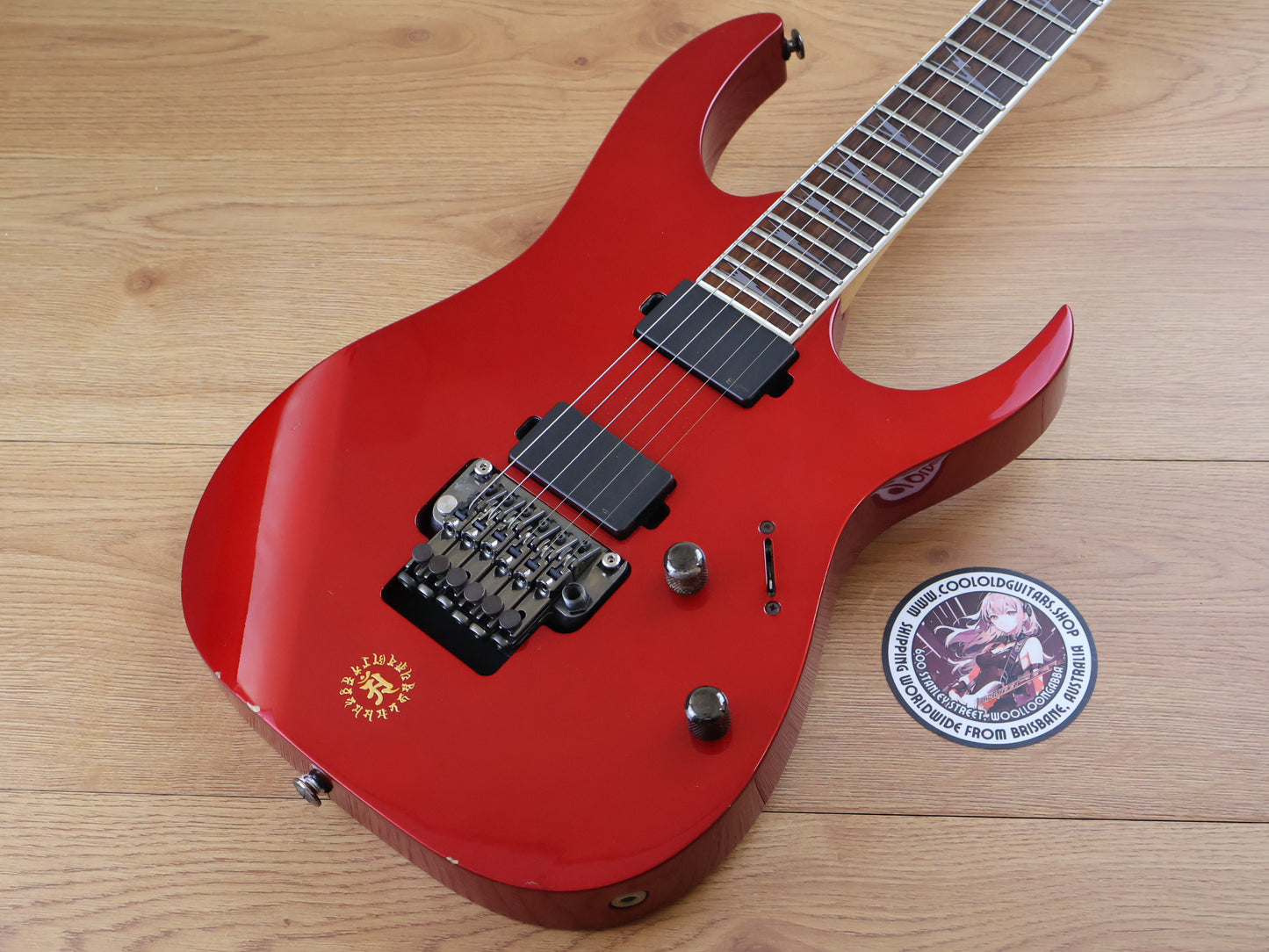 2009 Ibanez Japan RG2520ZE Prestige Superstrat w/EMG's (Red)