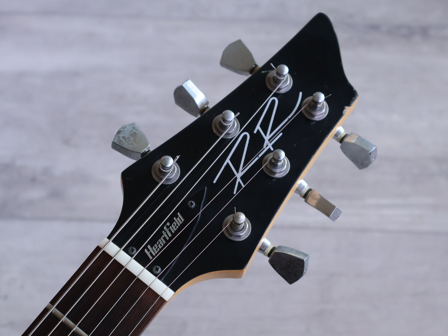 1990 Heartfield (by Fender Japan) RR-7 "Rock and Roll" (Black)