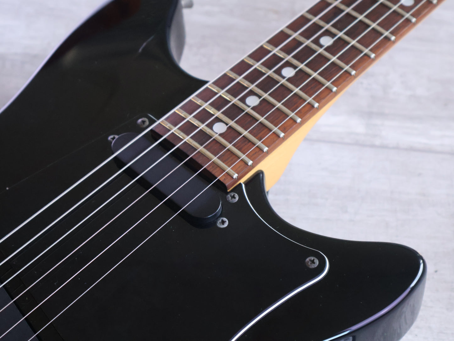 1990 Heartfield (by Fender Japan) RR-7 "Rock and Roll" (Black)
