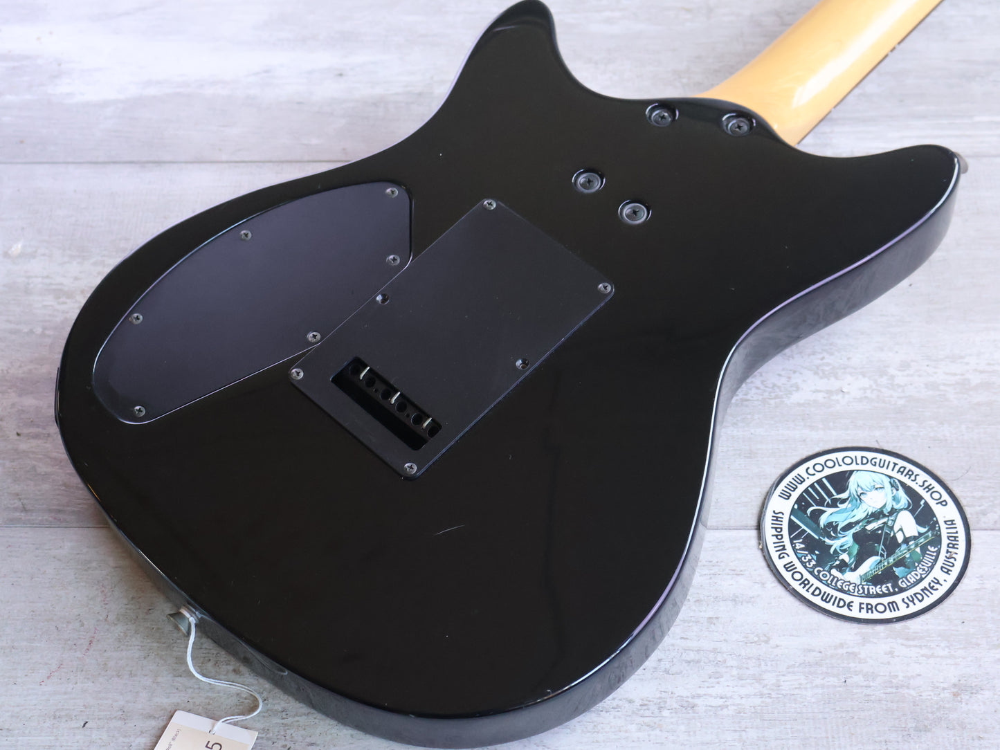 1990 Heartfield (by Fender Japan) RR-7 "Rock and Roll" (Black)