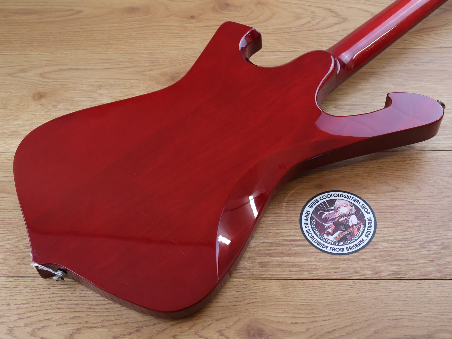 2011 Ibanez FRM100 Paul Gilbert Fireman (Transparent Red)