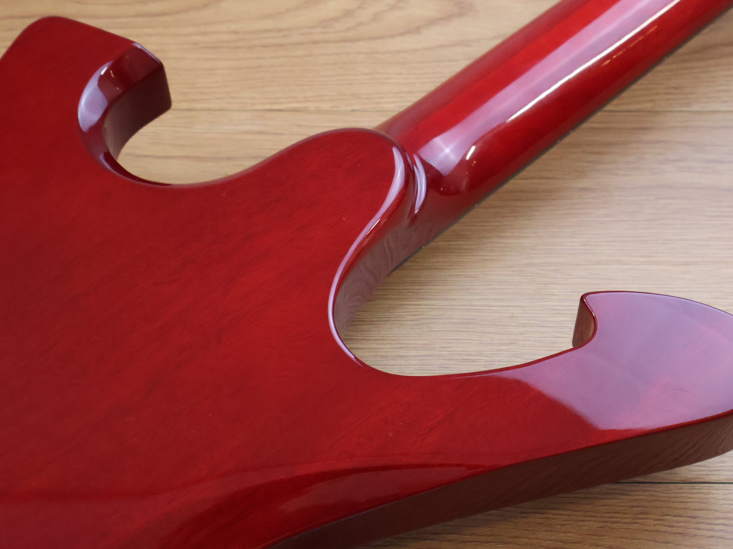 2011 Ibanez FRM100 Paul Gilbert Fireman (Transparent Red)