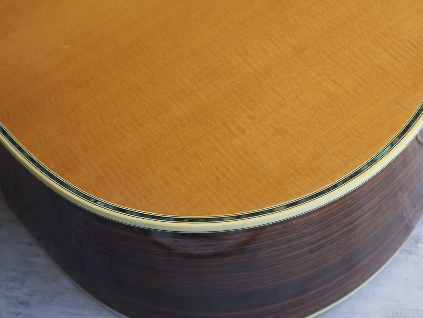 1970's Tetomas by Tahara Japanese Vintage Dreadnought Acoustic (Natural)