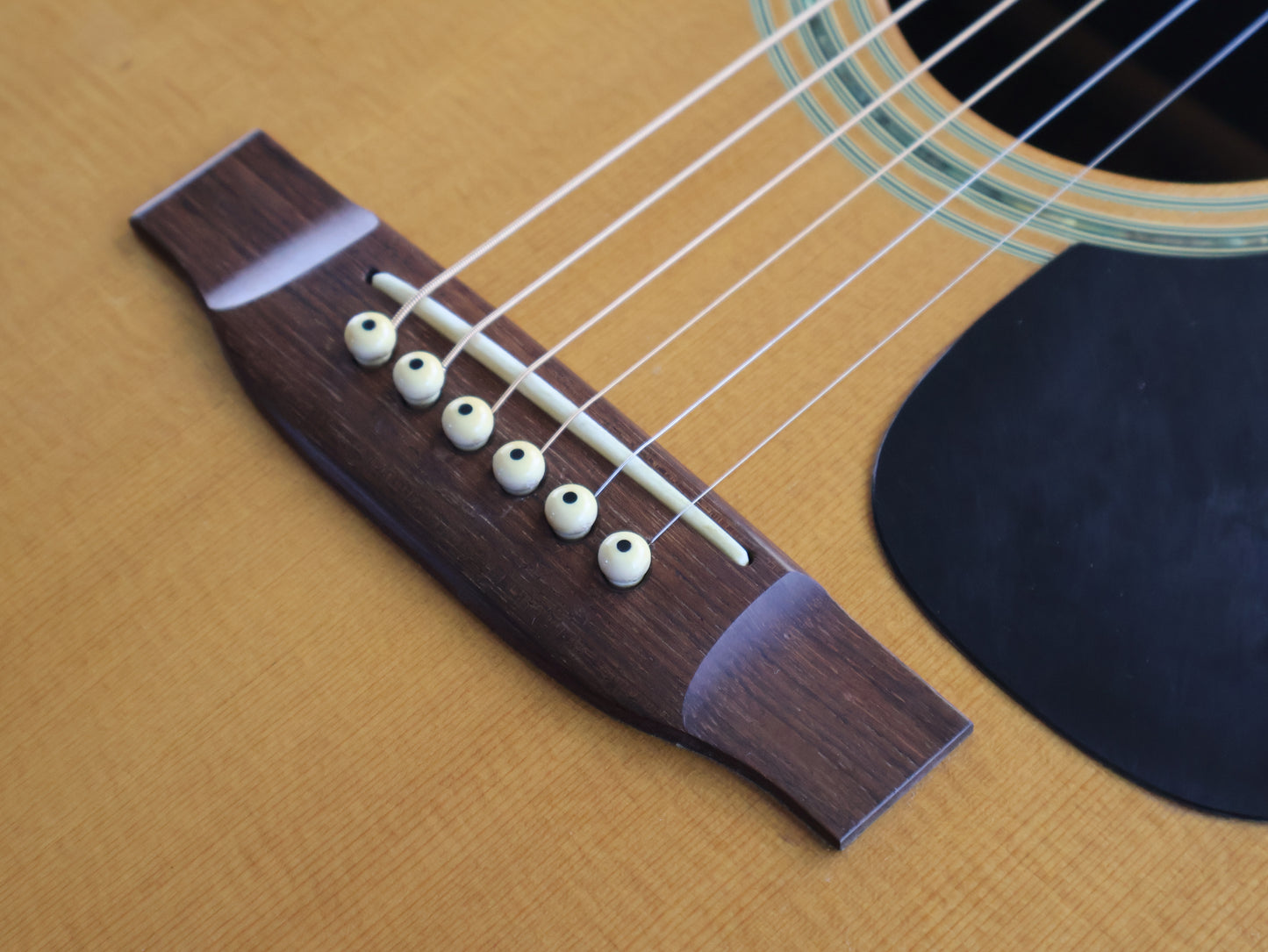 1970's Tetomas by Tahara Japanese Vintage Dreadnought Acoustic (Natural)