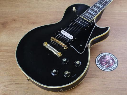 1990 Greco Japan EGC-480 Les Paul Custom (Ebony)