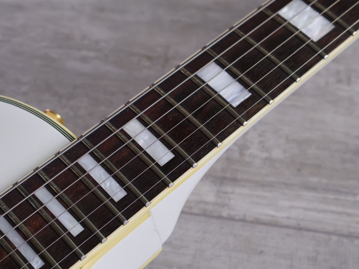 1990 Greco Japan EGC-90 Les Paul Custom (Alpine White)