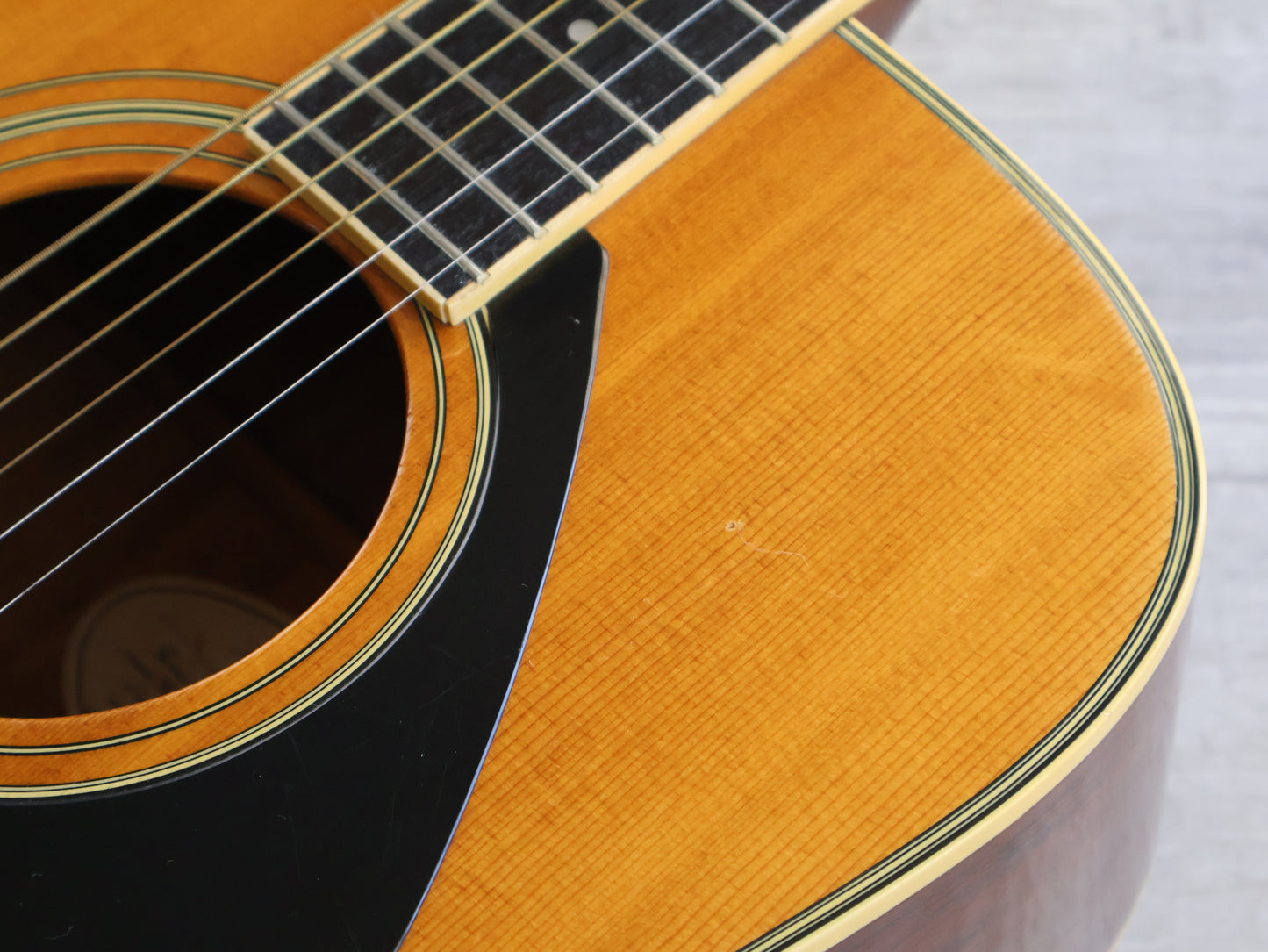 1983 Yamaha FG-250M Japanese Vintage Dreadnought Acoustic (Natural)