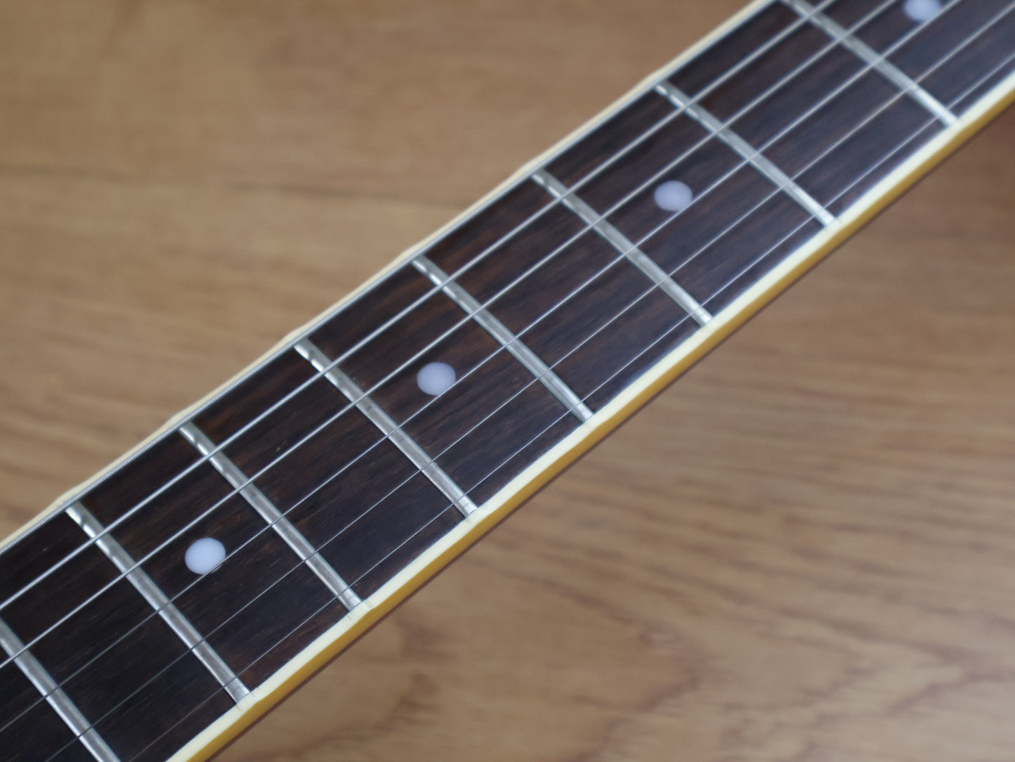 1970's Pearl Export Deluxe Double Cutaway SG (Transparent Red)