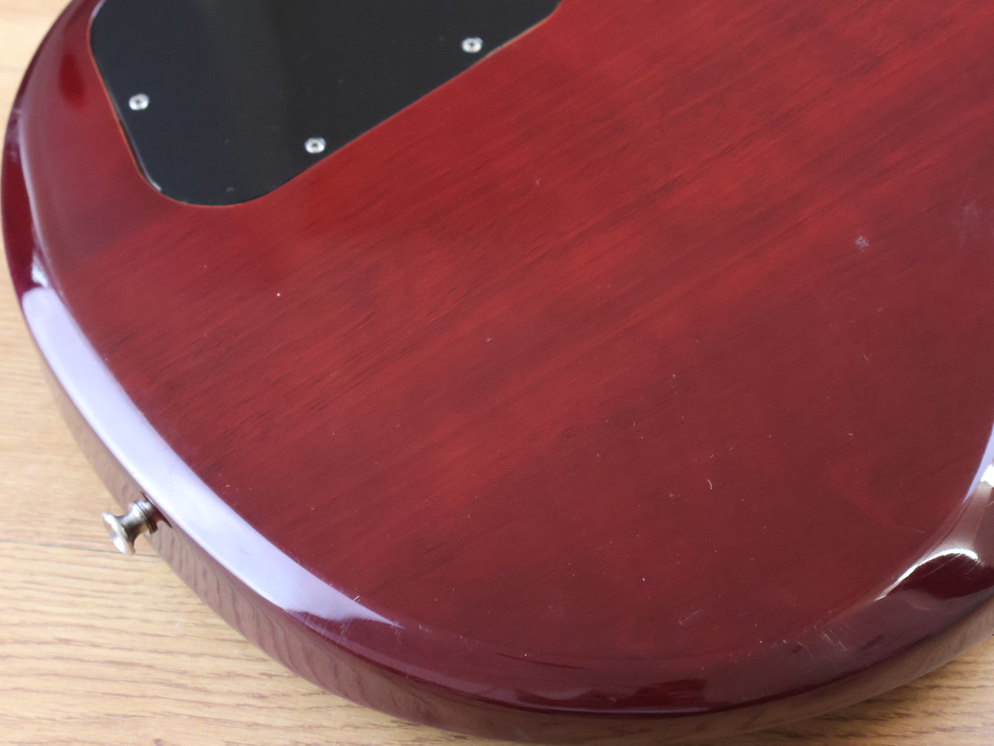 1970's Pearl Export Deluxe Double Cutaway SG (Transparent Red)