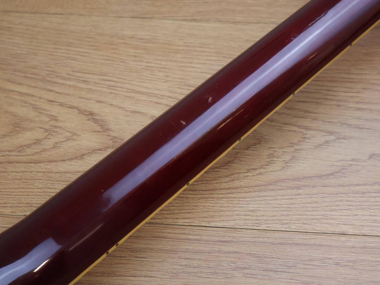 1970's Pearl Export Deluxe Double Cutaway SG (Transparent Red)