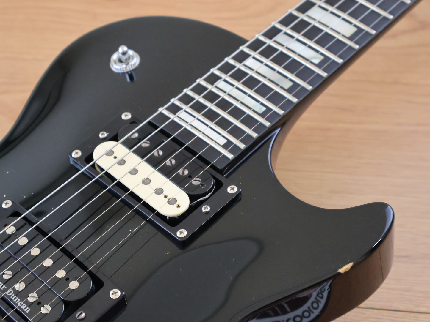 2008 ESP Japan Custom Takada Artist Build 24 Fret Les Paul (Black)