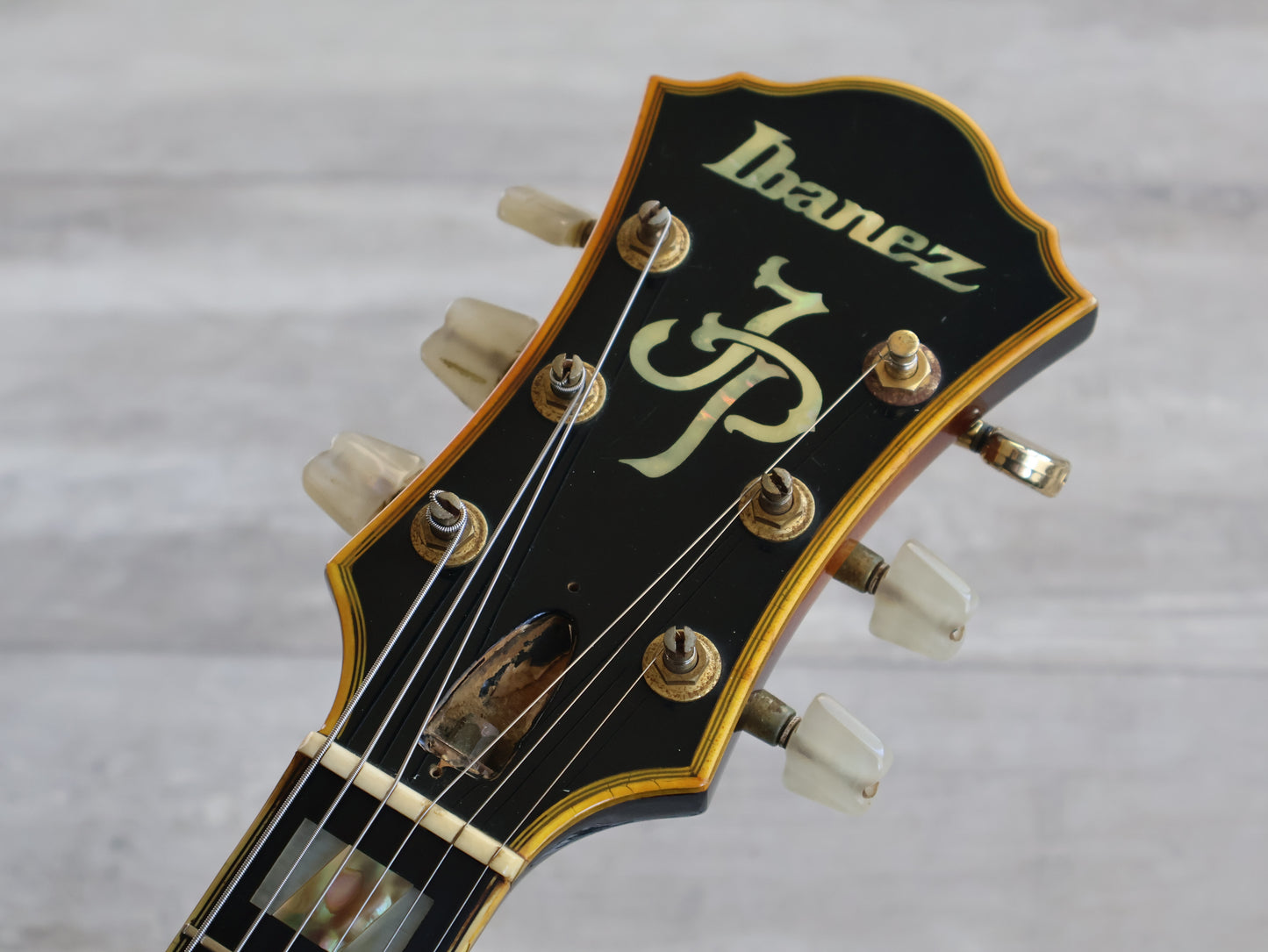 1983 Ibanez Japan JP20 Joe Pass Signature Hollowbody (Brown Sunburst)