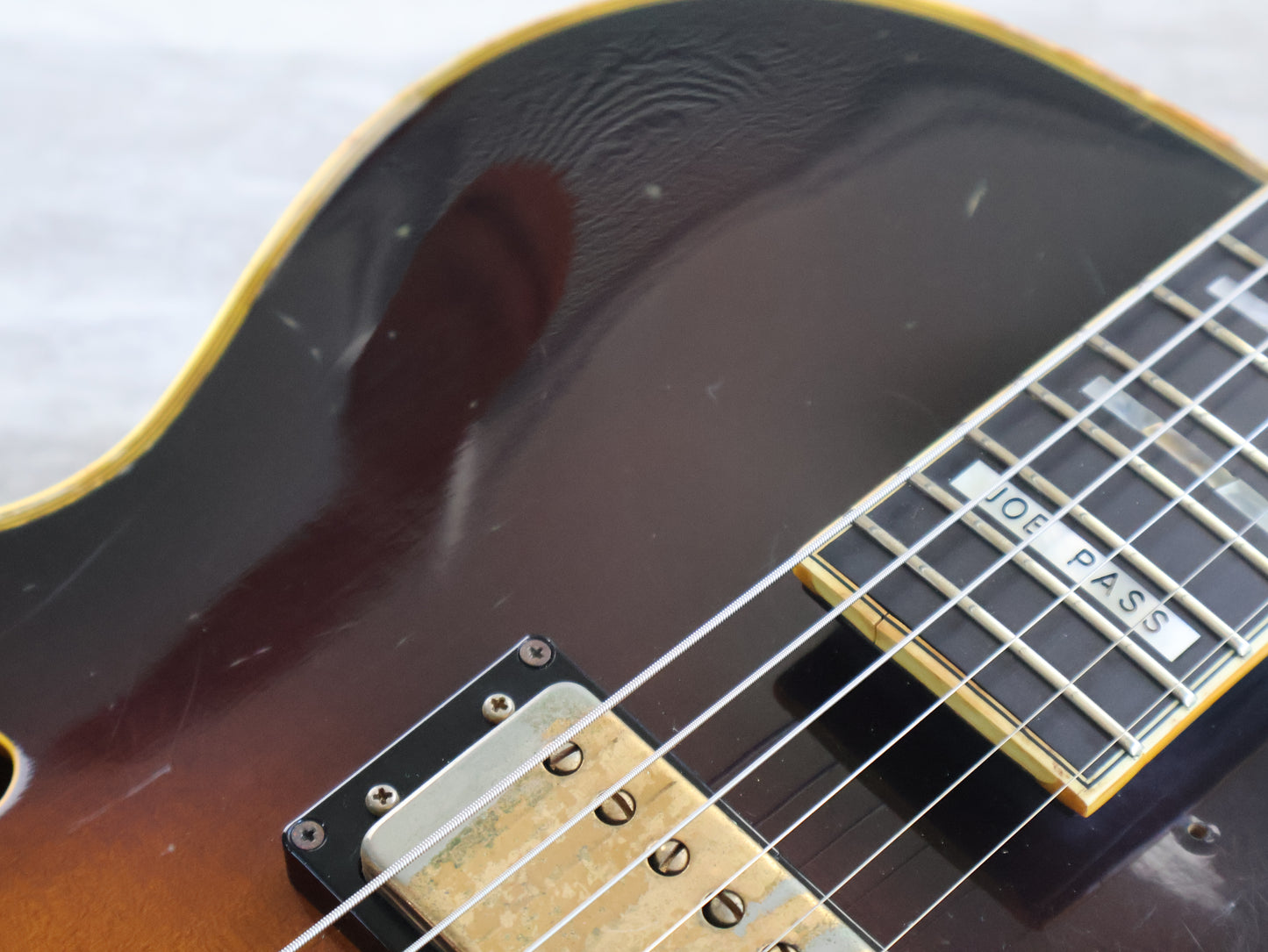 1983 Ibanez Japan JP20 Joe Pass Signature Hollowbody (Brown Sunburst)