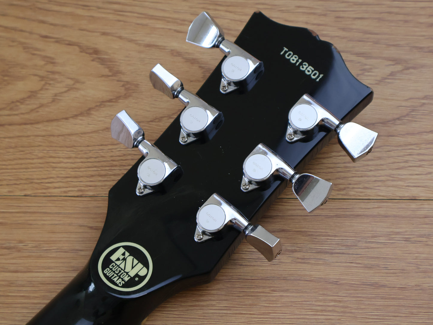 2008 ESP Japan Custom Takada Artist Build 24 Fret Les Paul (Black)