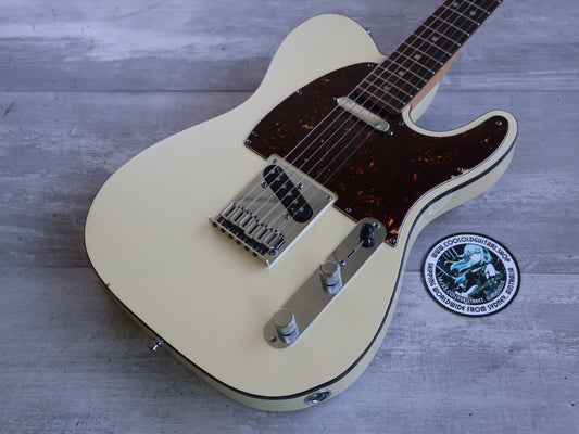 2011 Fender USA American Deluxe Telecaster (Olympic Pearl White)