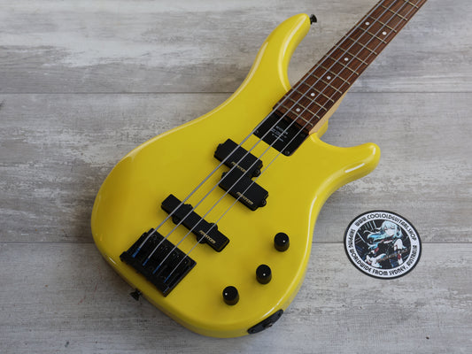 1990's Fernandes Japan FRB-45 Revolver Bass (Yellow)
