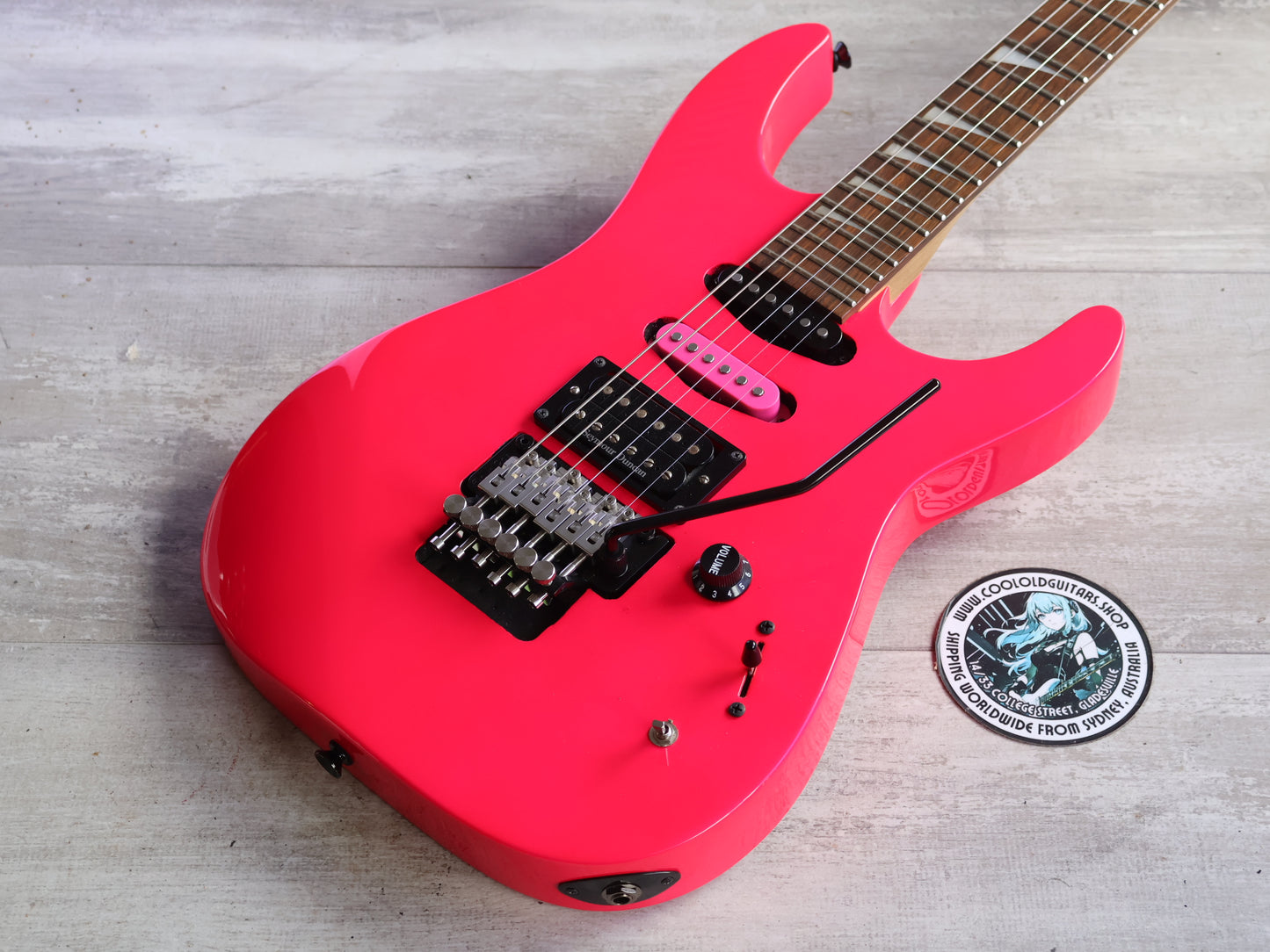 Jackson X Series Dinky DK3XR HSS w/Seymour Duncan JB (Neon Pink)