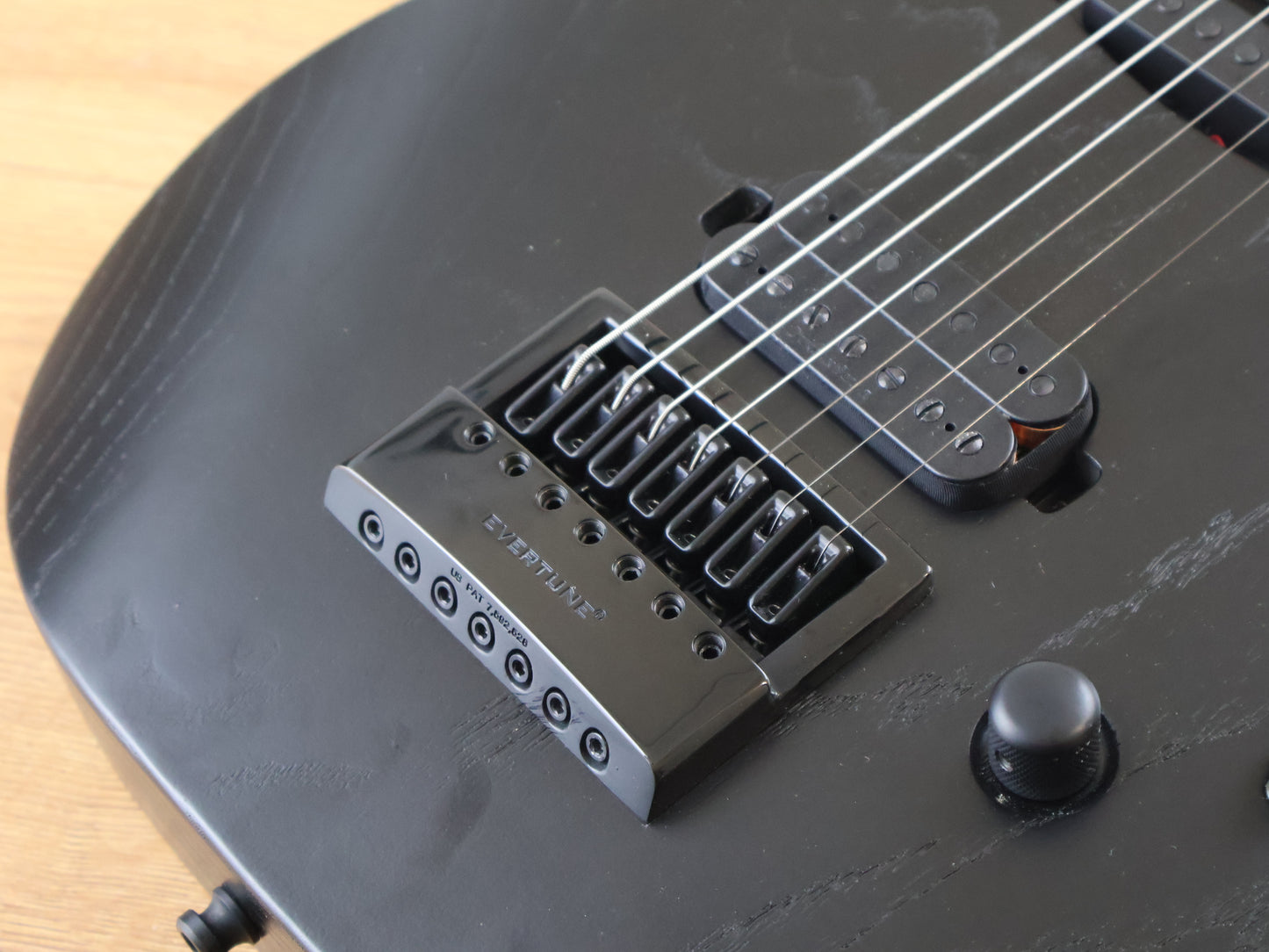 Solar AB1.7BOP Artist Limited Edition 7-String w/Evertune (Black Open Pore)