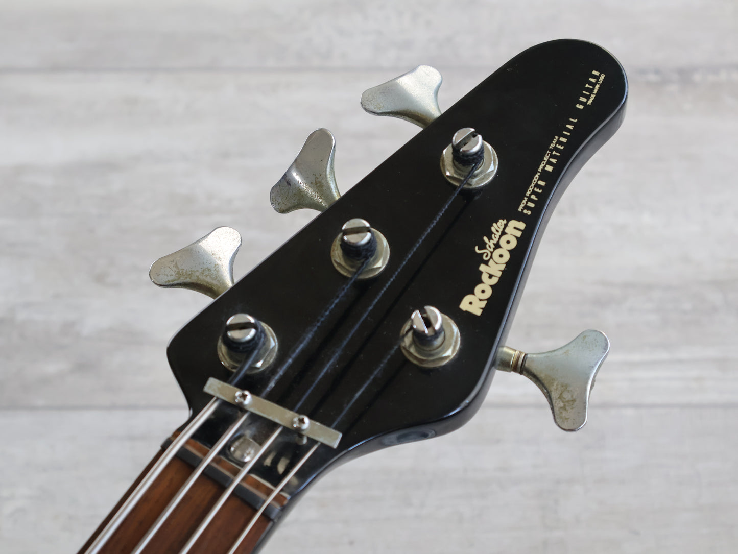 1992 Rockoon Japan (by Kawai) RB-51JJ FL Fretless Bass (Black)