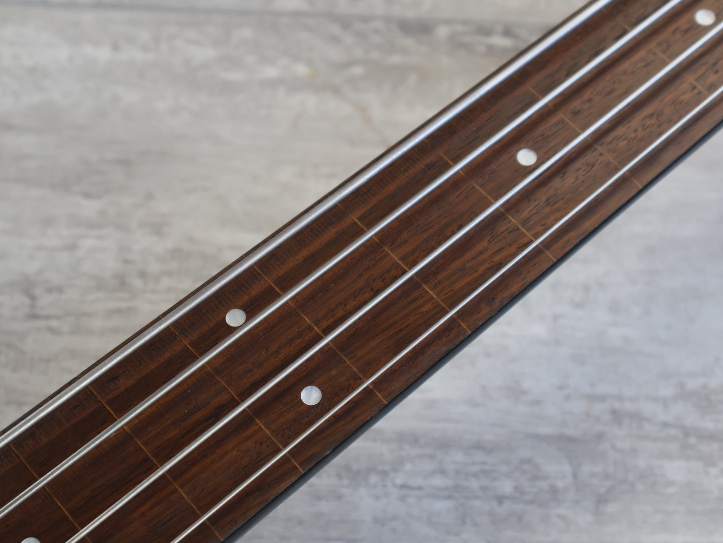 1992 Rockoon Japan (by Kawai) RB-51JJ FL Fretless Bass (Black)