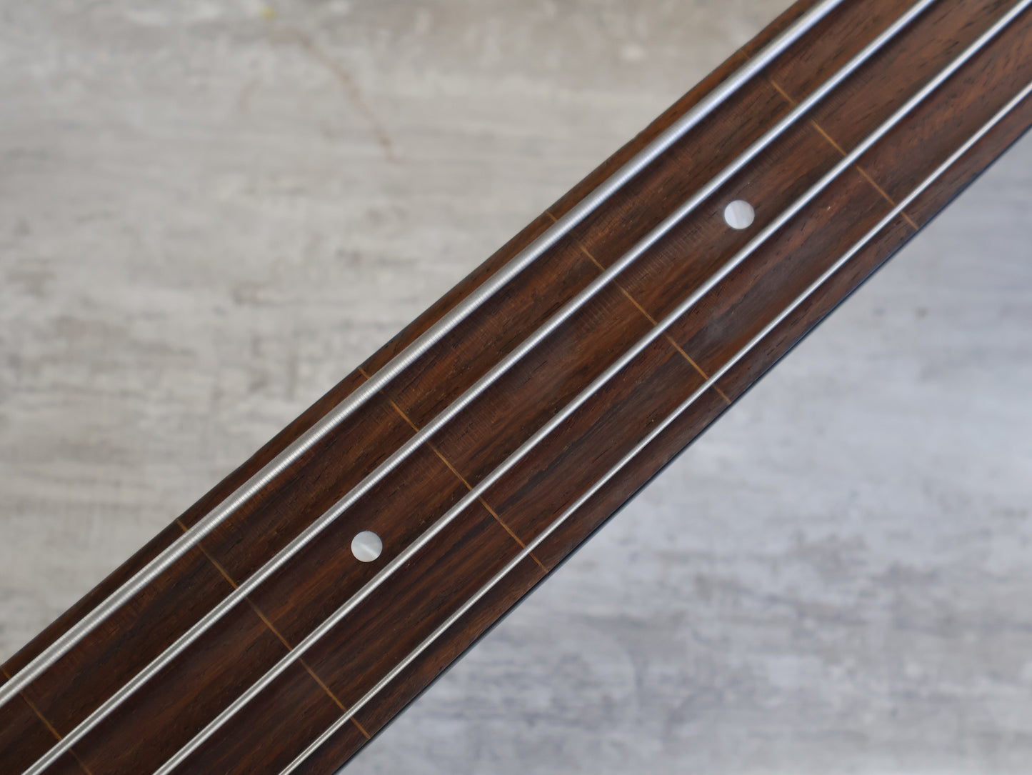 1992 Rockoon Japan (by Kawai) RB-51JJ FL Fretless Bass (Black)