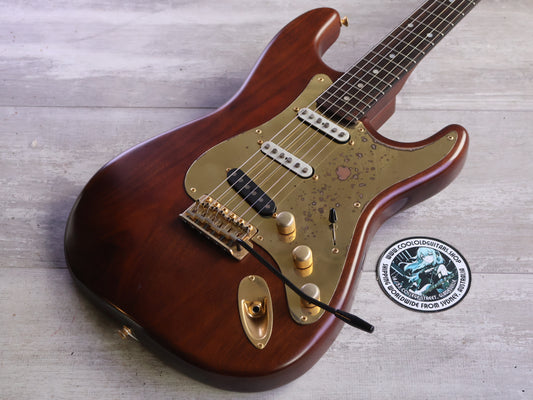 1985 Bill Lawrence BC2E-130WL "Walnut" S-Style w/Tokai Pickups