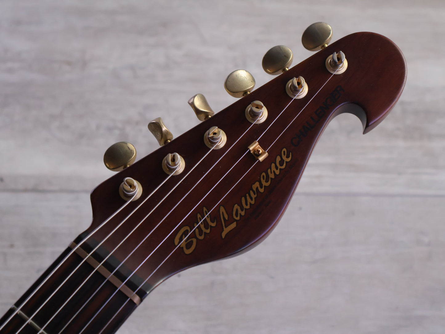 1985 Bill Lawrence BC2E-130WL "Walnut" S-Style w/Tokai Pickups