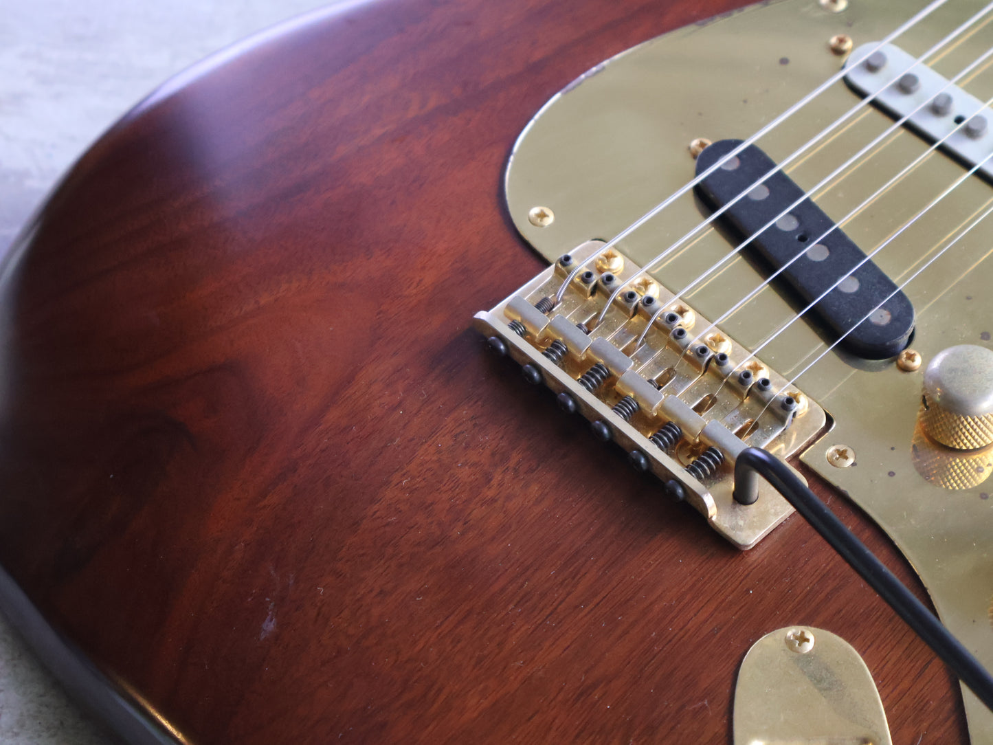 1985 Bill Lawrence BC2E-130WL "Walnut" S-Style w/Tokai Pickups