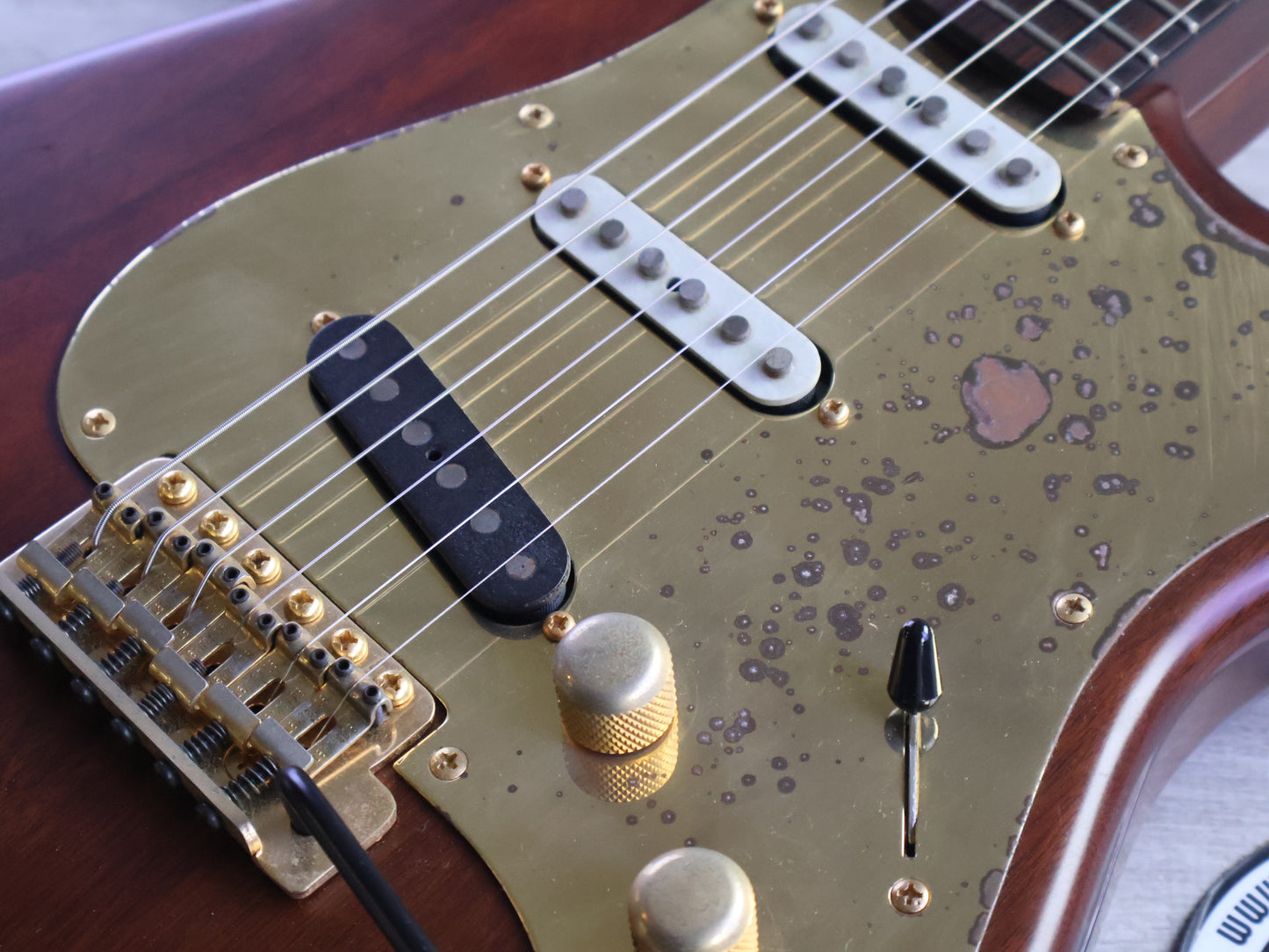1985 Bill Lawrence BC2E-130WL "Walnut" S-Style w/Tokai Pickups