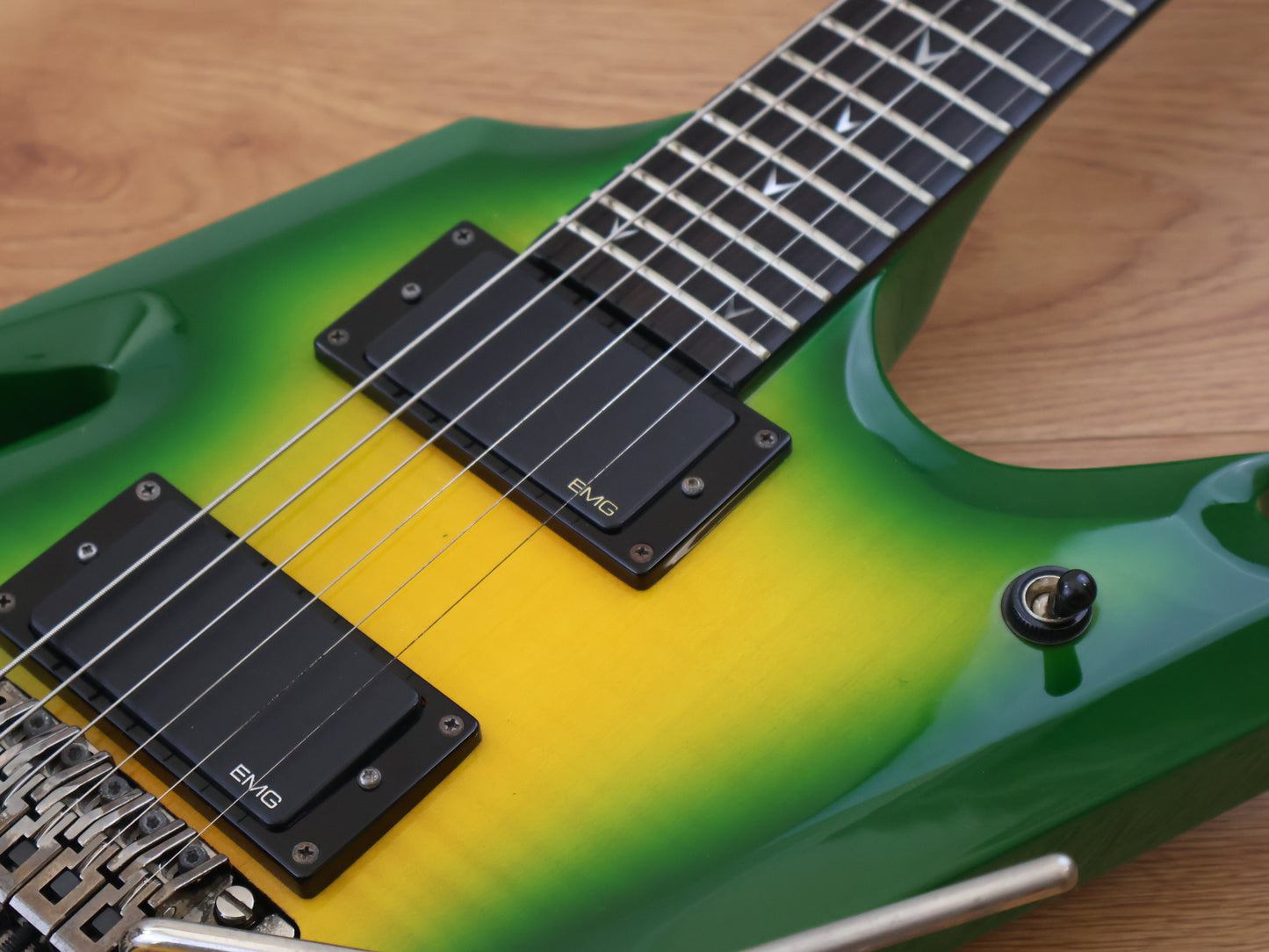 2007 Dean Korea RZR255 Dimebag Model Razorback V (Dime Slime)