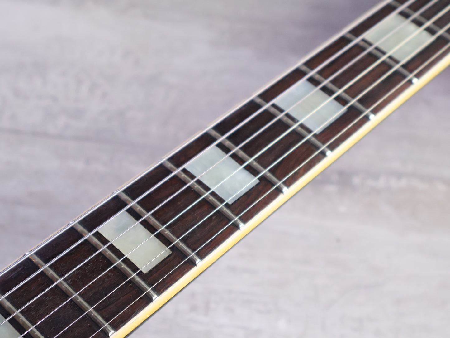 1981 Greco Japan EG-500C Super Power Les Paul Custom w/Bigsby (Ebony)