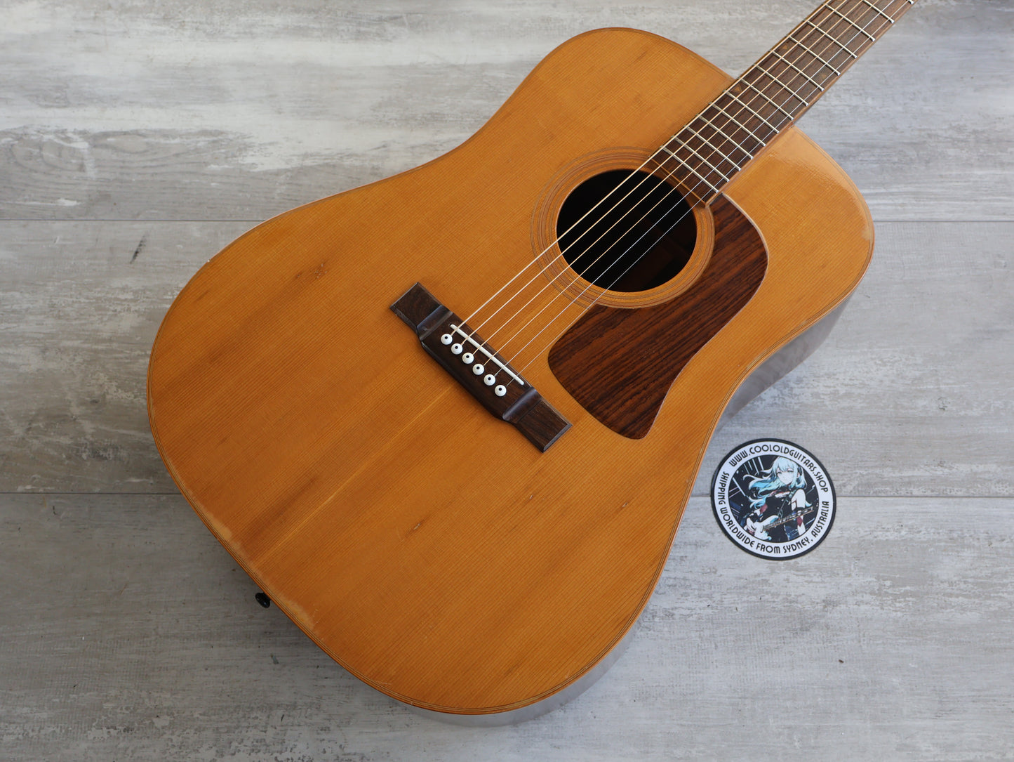 1979 Yamaki Japan Y-70D "Woodcraft Series" Dreadnaught Acoustic (Natural)