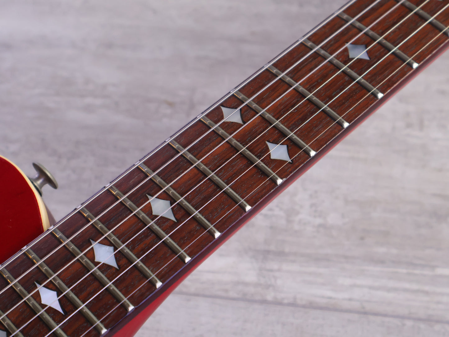 1981 Aria Pro II (Matsumoku) PE-R60 Single Cutaway (Red)