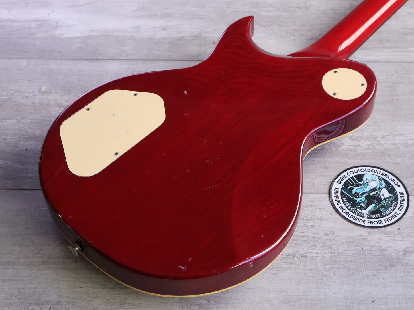 1981 Aria Pro II (Matsumoku) PE-R60 Single Cutaway (Red)