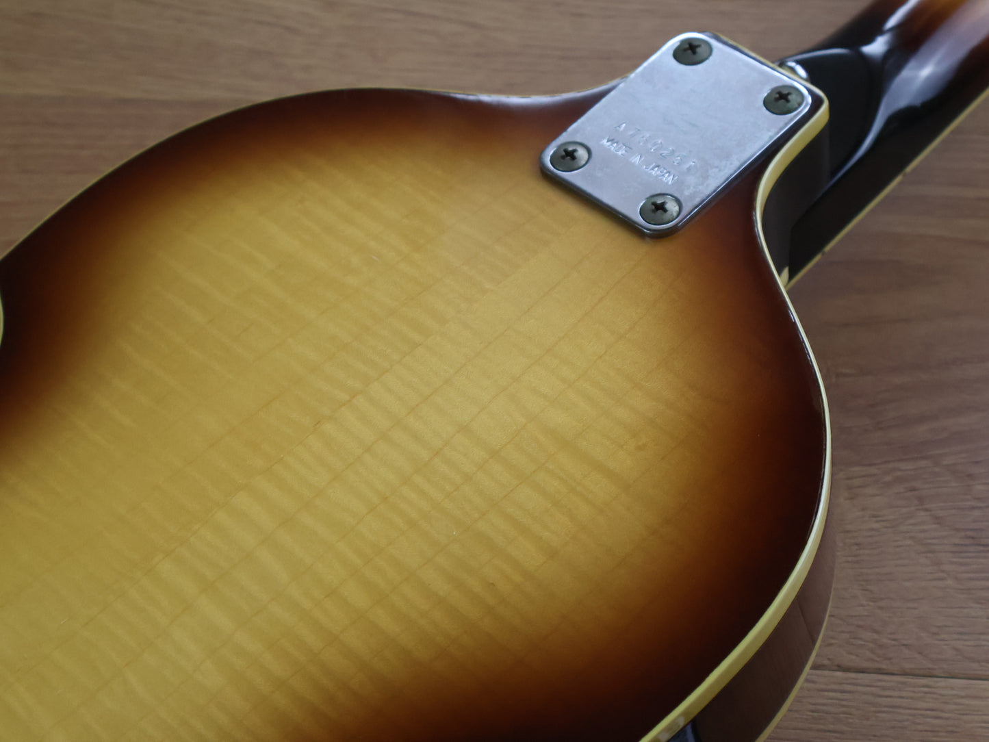 1976 Greco Japan VB-450 Violin Beatle Bass (Brown Sunburst)