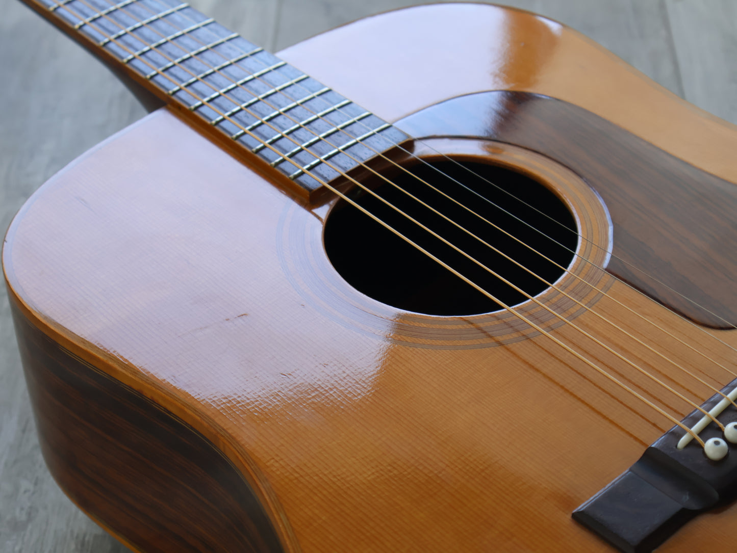 1979 Yamaki Japan Y-70D "Woodcraft Series" Dreadnaught Acoustic (Natural)