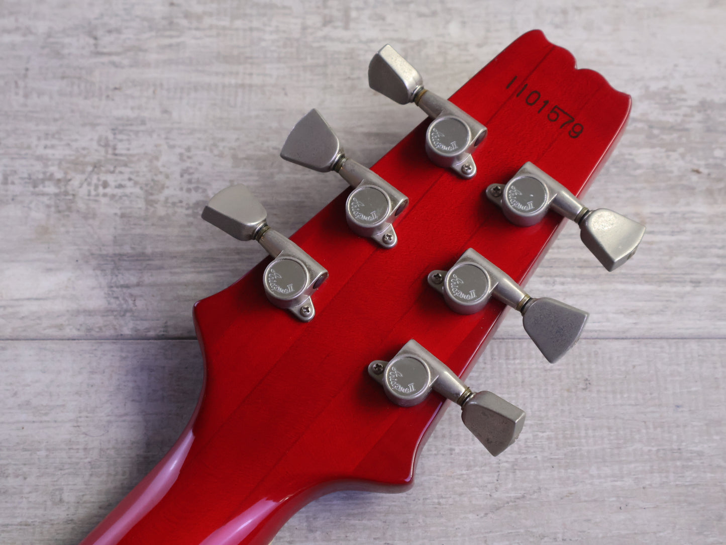 1981 Aria Pro II (Matsumoku) PE-R60 Single Cutaway (Red)