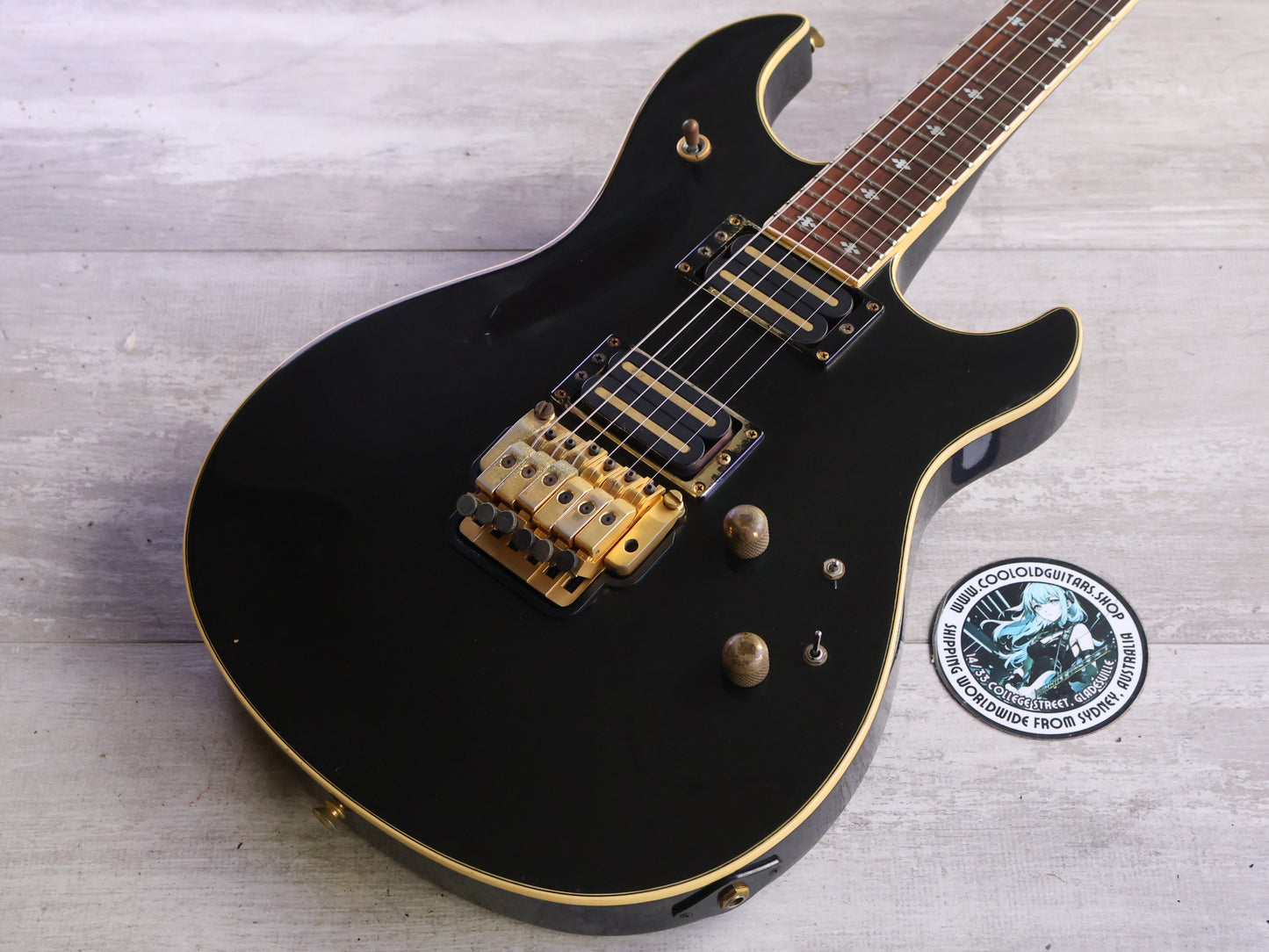 1987 Yamaha Japan SFX-I Kyoji Yamamoto Artist Model (Black Pearl)