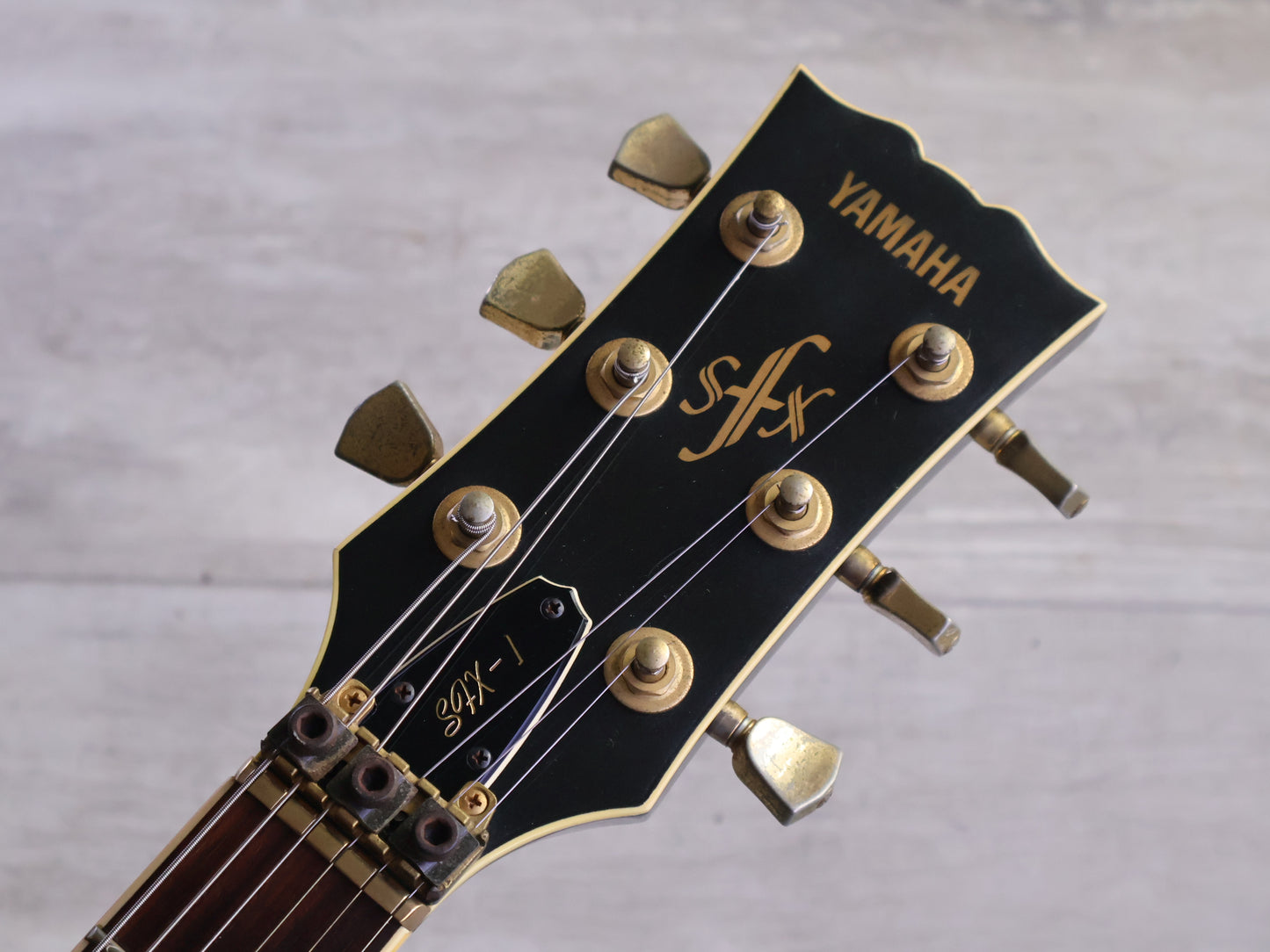 1987 Yamaha Japan SFX-I Kyoji Yamamoto Artist Model (Black Pearl)