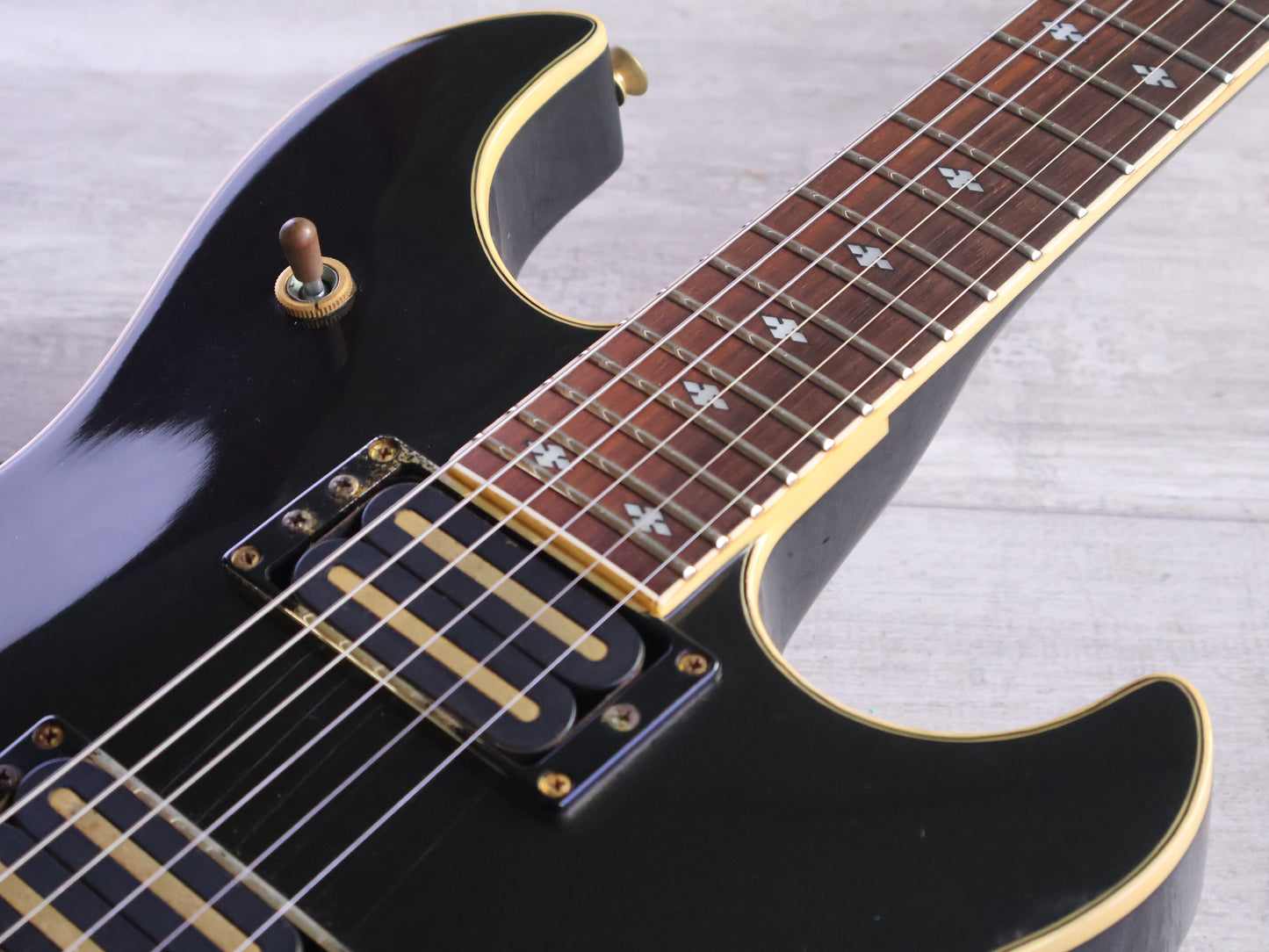 1987 Yamaha Japan SFX-I Kyoji Yamamoto Artist Model (Black Pearl)