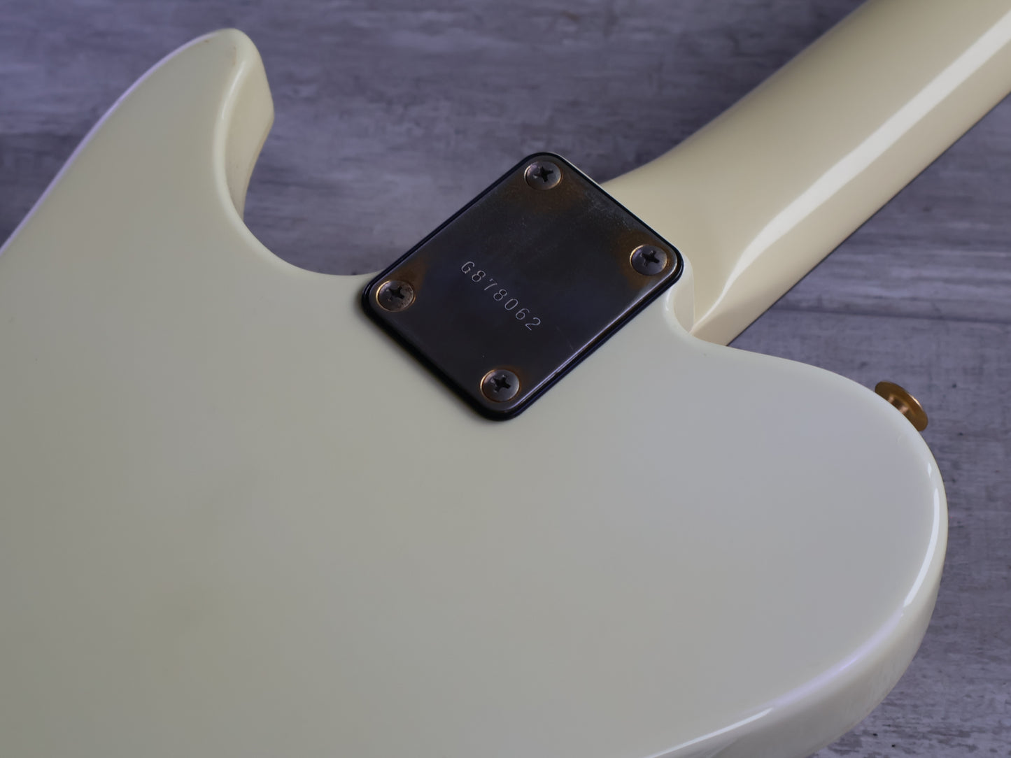1987 Greco Japan TRH-60 HH Contemporary Style Single Cutaway (Pearl White)