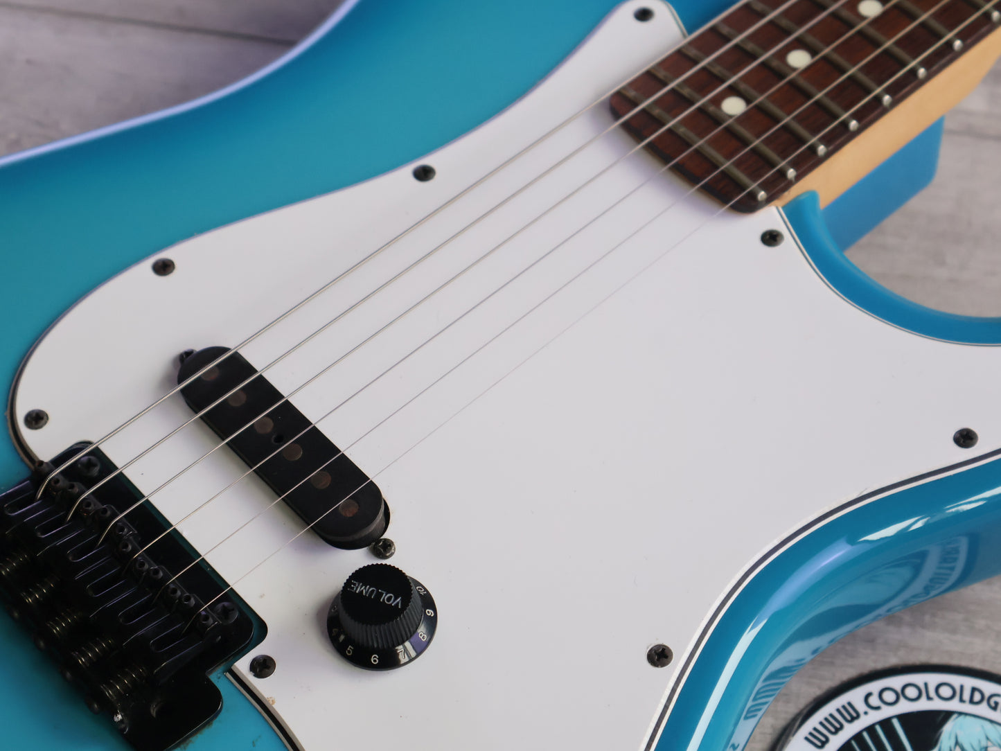 1980's Bill Lawrence (by Morris Japan) BCOR-55B "Kogure" S-Style (Blueburst)