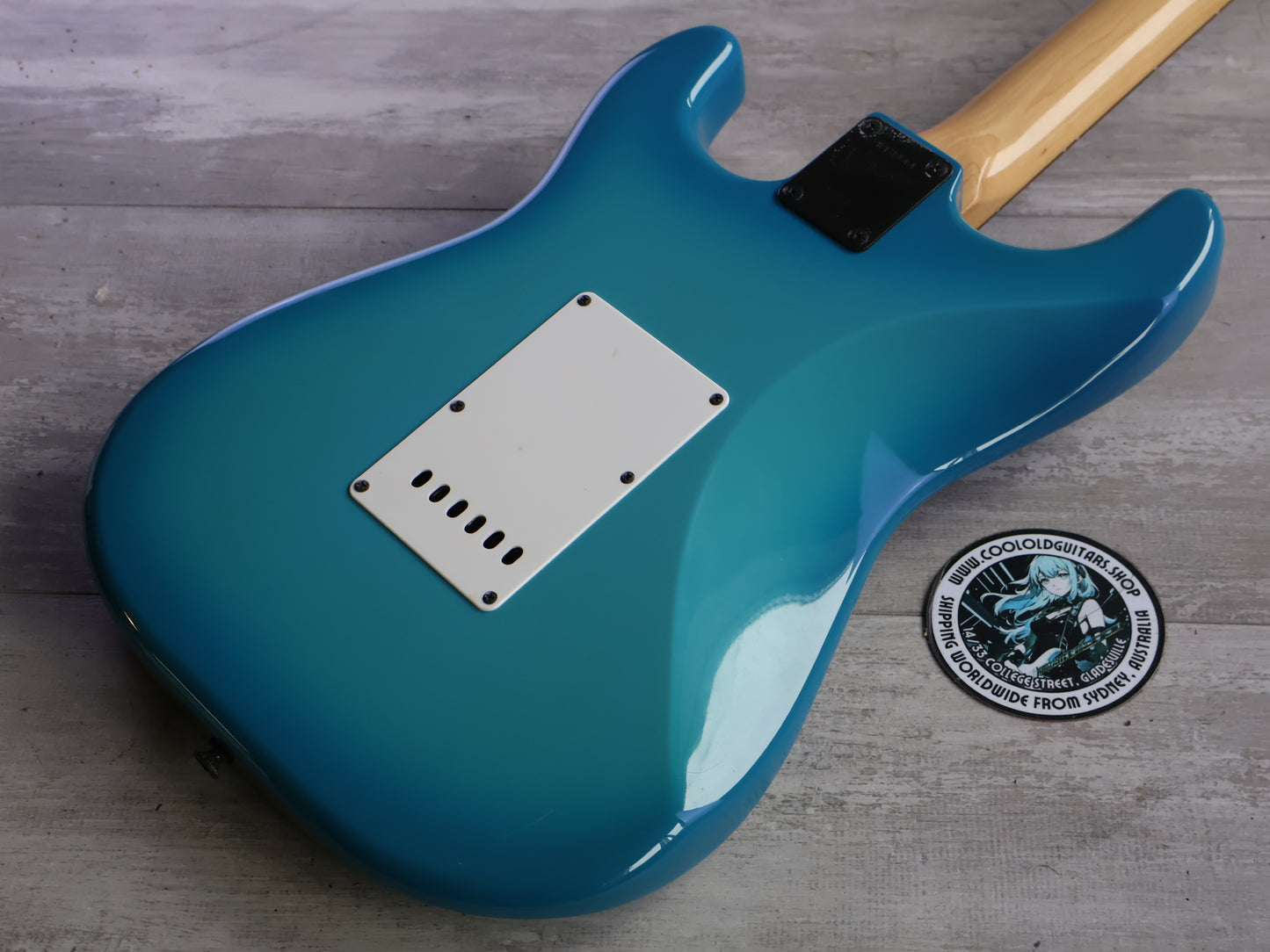 1980's Bill Lawrence (by Morris Japan) BCOR-55B "Kogure" S-Style (Blueburst)