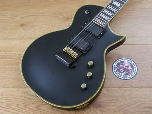 2016 LTD Korea (by ESP) EC-1000 Deluxe Eclipse w/Evertune & Stainless Steel Frets (Black)
