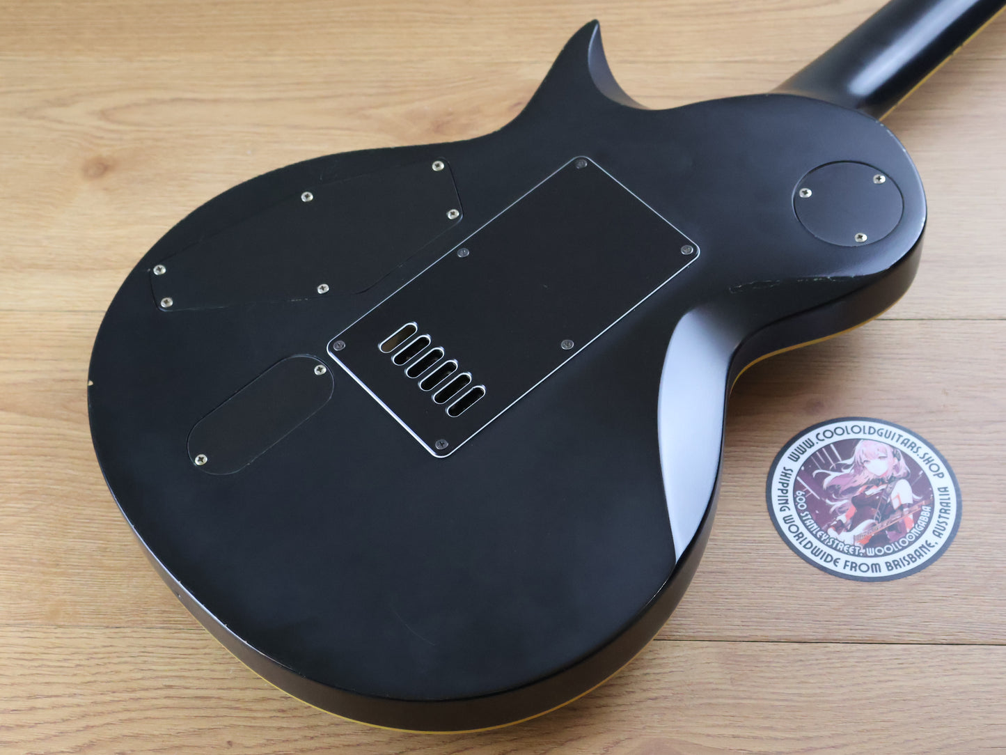 2016 LTD Korea (by ESP) EC-1000 Deluxe Eclipse w/Evertune & Stainless Steel Frets (Black)