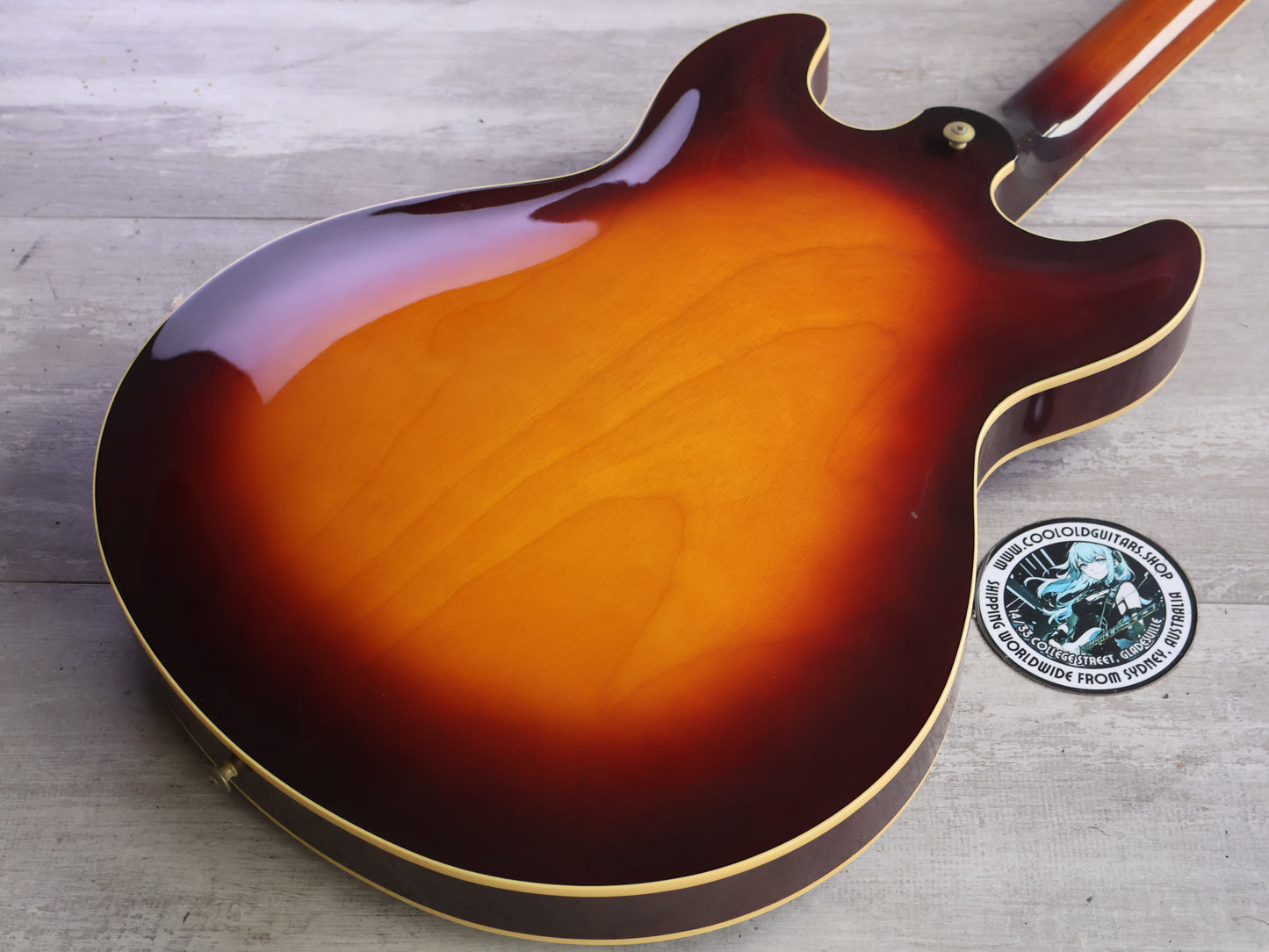 1980 Yamaha Japan SA2000S 335 Semi Hollowbody (Sunburst)