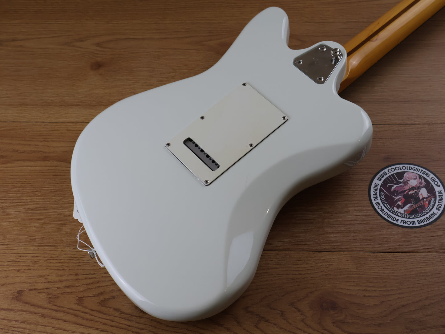 2021 Fender Paranormal Series Super-Sonic Offset (Olympic White)